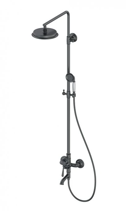 Душевая система WONZON & WOGHAND STEAM, Темный графит (WW-88739008-BGM)