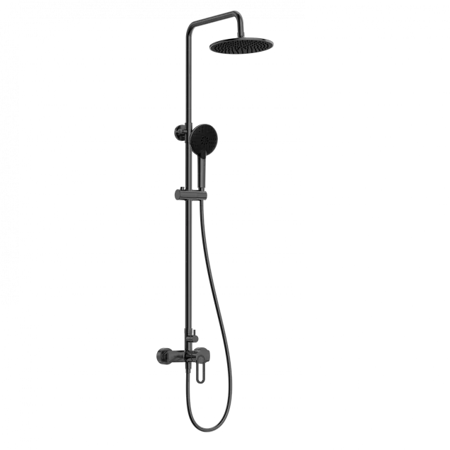 Душевая система WONZON & WOGHAND, Темный графит (WW-B2166-A-BGG)