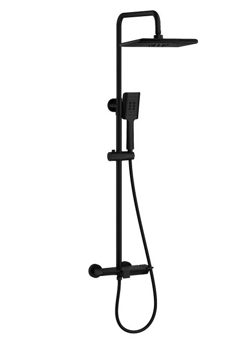 Душевая система WONZON & WOGHAND, Черный матовый (WW-AE33110-MB)