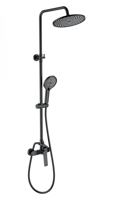 Душевая система WONZON & WOGHAND, Черный матовый (WW-B3200-MB)