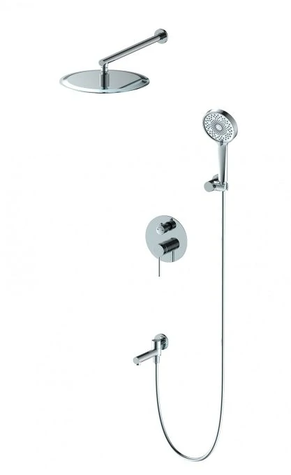 Душевая система встраиваемая WONZON & WOGHAND STICK, Хром (WW-88939017-CR)