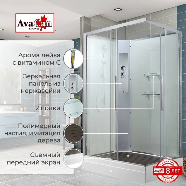 Душевая кабина K2012N без крыши