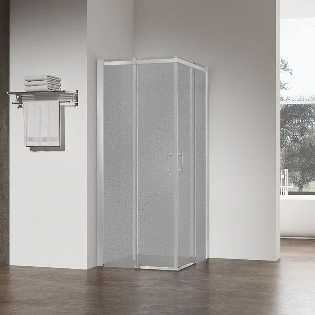 Душевой угол Veconi Rovigo RV-50CH-L, 1200x900x1950, хром, стекло pear