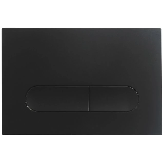 Кнопка смыва Veconi FLUSH V3, FLV3-B, 240х162х9, пластик, черный матовый