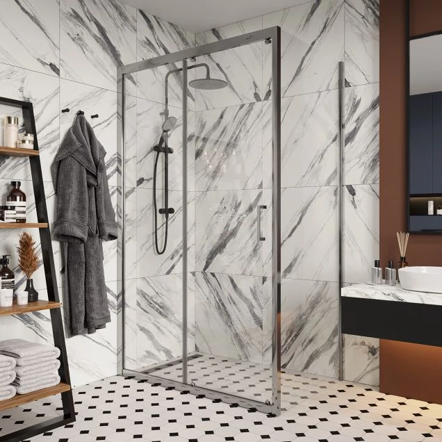 Ограждение GLORIA120 душевое Ceruttispa без поддона (80x120x195)