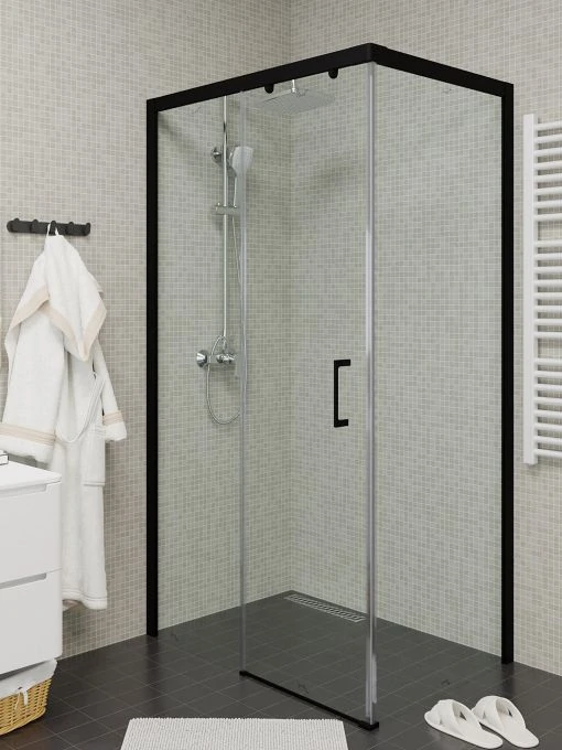 Ограждение VITO110B-L душевое Ceruttispa без поддона (80x110x195)