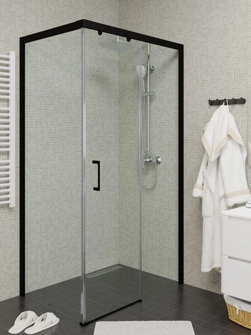 Ограждение VITO110B-R душевое Ceruttispa без поддона (80x110x195)