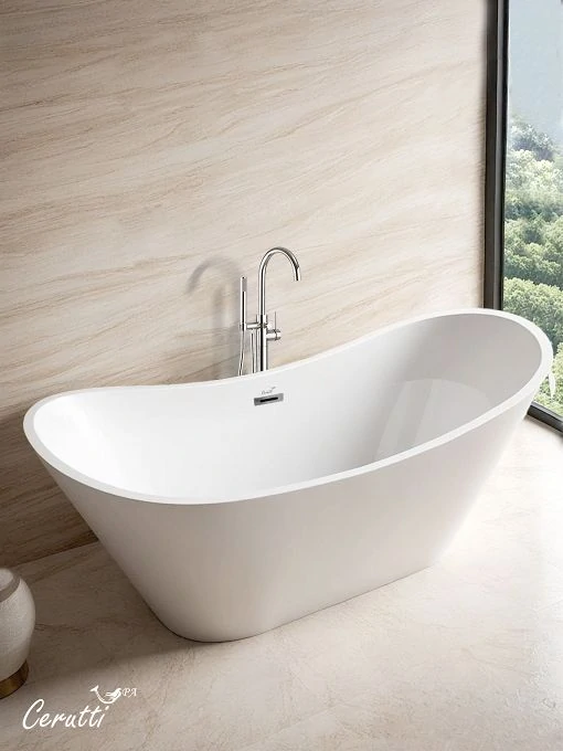 Ванна NEMI170II акриловая отдельностоящая Ceruttispa (1700x740x730)