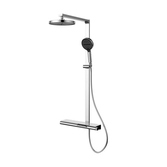 Душевая стойка Arco VSFS-4AR1CH с изливом, хром