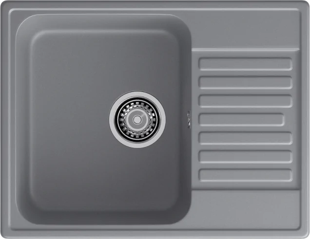 Мойка для кухни GranFest Quarz GF-QUARZ 13 темно-серая