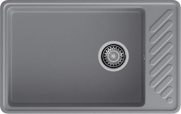 Мойка для кухни GranFest Quarz GF-QUARZ 51 темно-серая