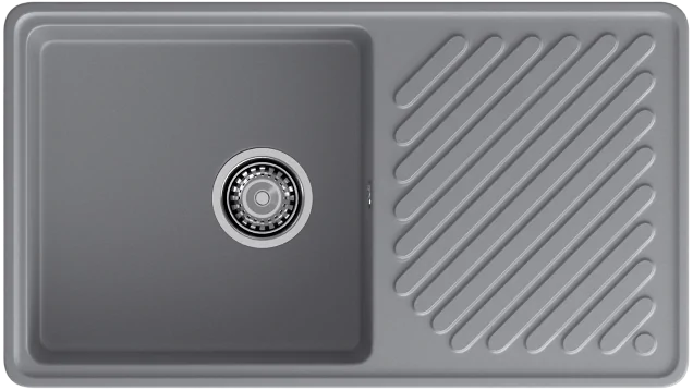 Мойка для кухни GranFest Quarz GF-QUARZ 53 темно-серая