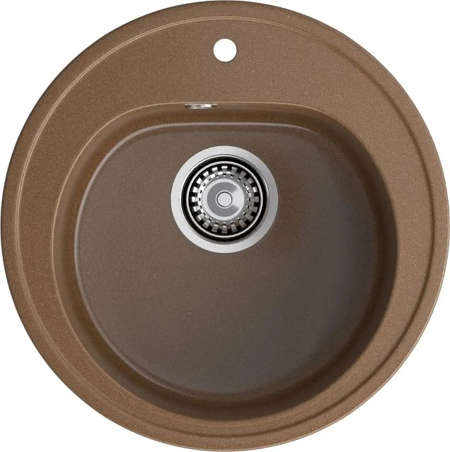 Мойка для кухни GranFest Rondo GF-R510 терракот