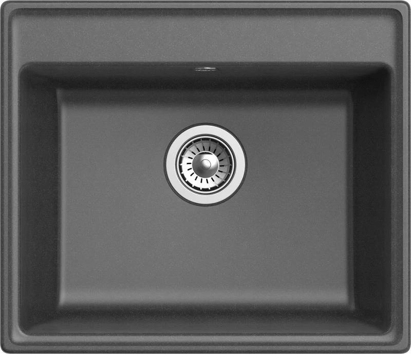 Мойка GranFest Vertex V-580, графит