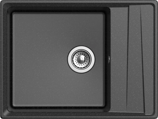 Мойка для кухни GranFest Level GF-LV-660L черная
