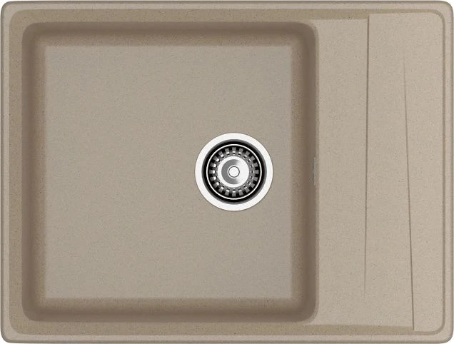 Мойка для кухни GranFest Level GF-LV-660L песочная