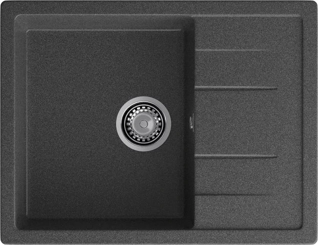 Мойка для кухни GranFest Quadro GR Q-650 L графит