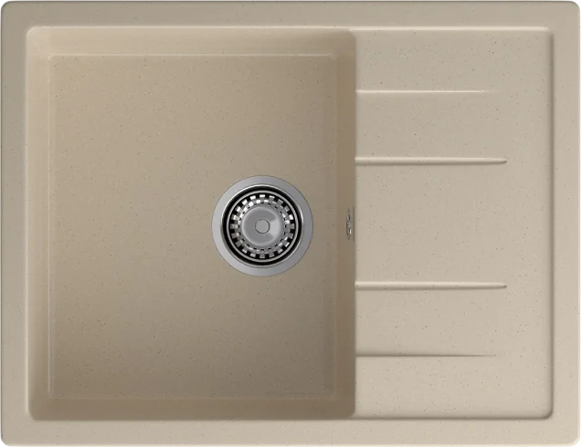 Мойка для кухни GranFest Quadro Q-650L кашемир