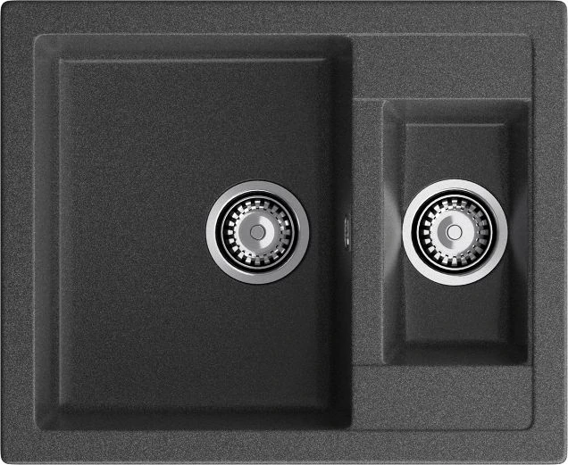Мойка для кухни GranFest Quadro GF-Q610K графит