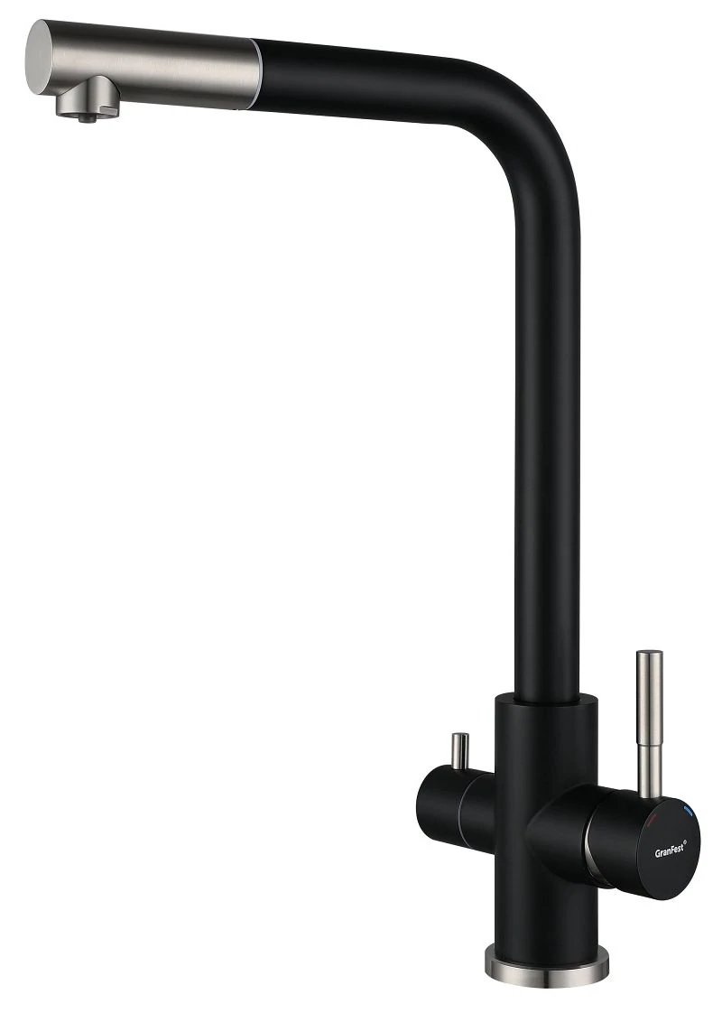 Смеситель GranFest Quarz Z-5421 чёрный