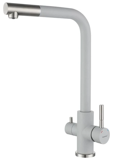Смеситель для кухни GranFest Quarz Z-5421 серый