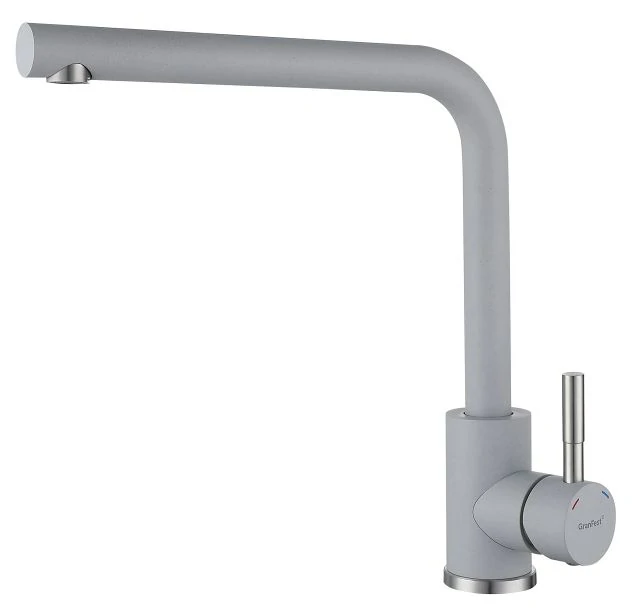 Смеситель для кухни GranFest Quarz Z-5411 серый