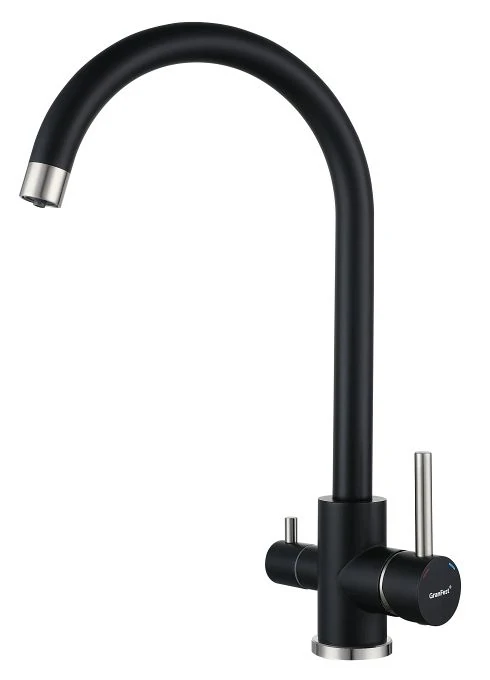 Смеситель для кухни GranFest Quarz Z-5420 черный