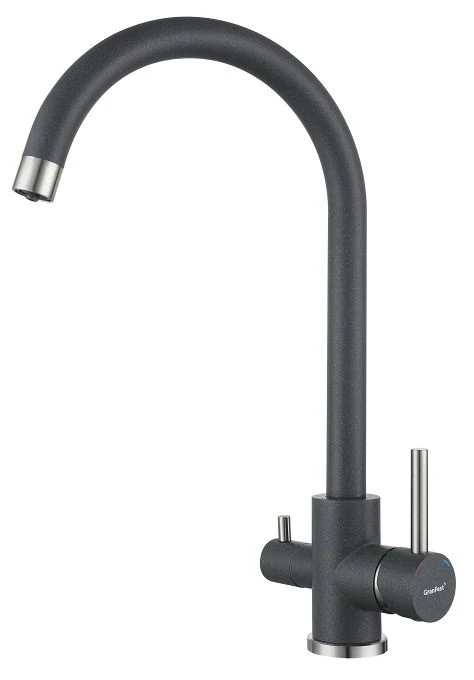 Смеситель для кухни GranFest Quarz Z-5420 темно-серый