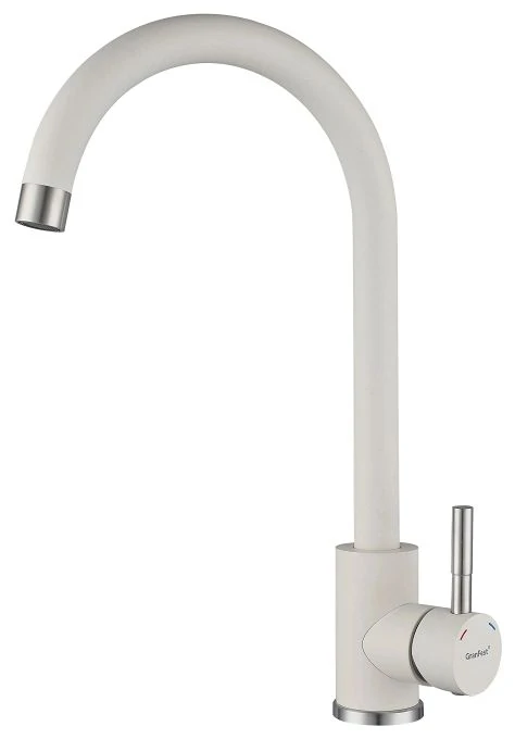 Смеситель для кухни GranFest Quarz Z-5410 белый
