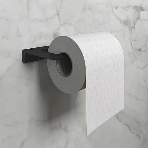 Держатель для туалетной бумаги Iddis Slide SLIBS00i43 матовый черный