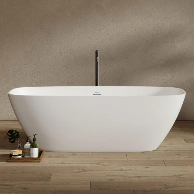 Ванна из искусственного камня ABBER Stein AS9632 белая матовая