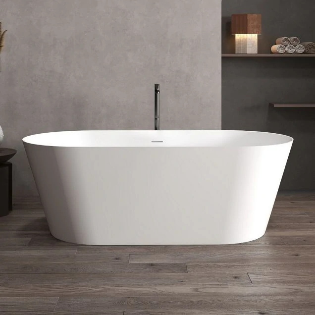 Ванна из искусственного камня ABBER Stein AS9626 белая матовая