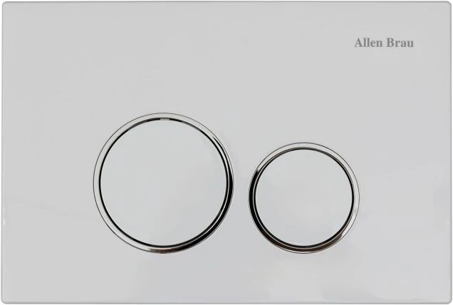 Клавиша смыва Allen Brau Priority 9.20001.20 белый глянец