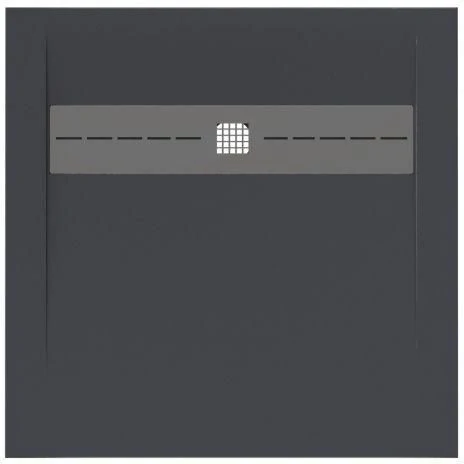 Душевой поддон Allen Brau Infinity 90x90 8.21001-AM антрацит