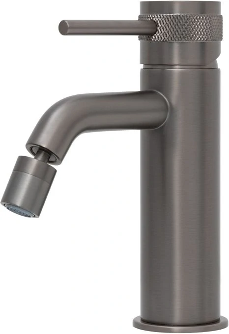 Смеситель для биде Allen Brau Priority 5.31A04-MG (с донным клапаном) графит браш