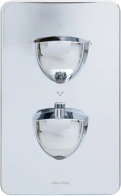 Смеситель для ванны Allen Brau Infinity 5.21316-00 (с внутренней частью, 3 выхода) хром