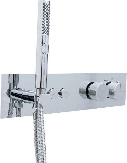 Смеситель для ванны Allen Brau Liberty 5.33010-00 (с внутренней частью, 2 хода) хром