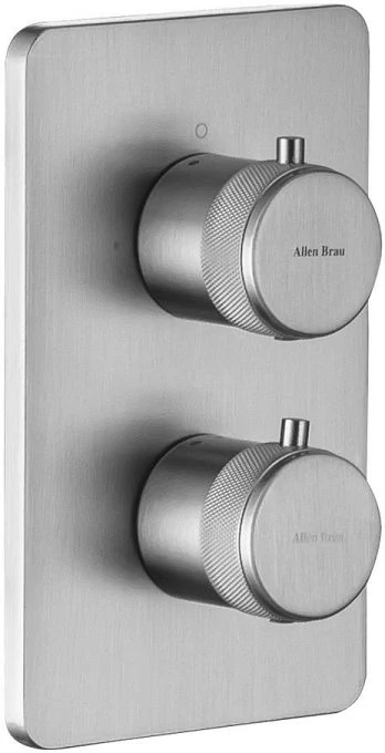 Смеситель для ванны Allen Brau Priority 5.31213-BN (с внутренней частью, 2 выхода) никель браш
