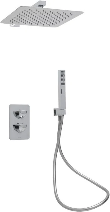 Душевой комплект Allen Brau Infinity 5.21016-00 (с внутренней частью, 2 выхода) хром