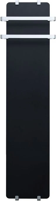 Полотенцесушитель электрический Allen Brau Infinity 180x44 с рейлингом 2.0 и креплением, серебро браш