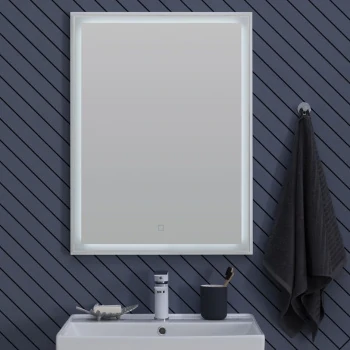 Зеркало Aquanet Nova Lite 60 белый LED