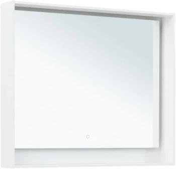 Зеркало Aquanet Милан 100 белый глянец