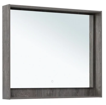 Зеркало Aquanet Милан 100 дуб рошелье