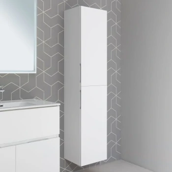 Пенал Aquanet Алвита New 35 белый матовый