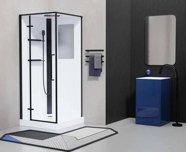 Душевая кабина Esbano ESM-QUADRO-90 (Left) 90x90
