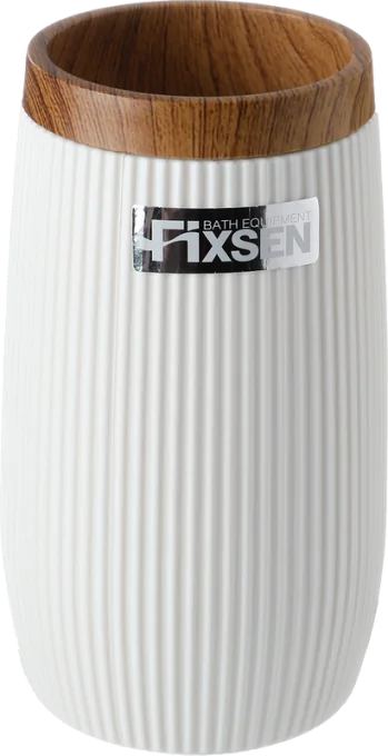 Стакан для зубных щеток Fixsen White Boom FX-412-3 (уценка)