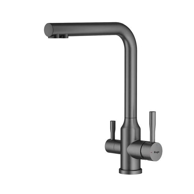 Смеситель для кухни с подключением фильтра Raglo R81.61.09 графит