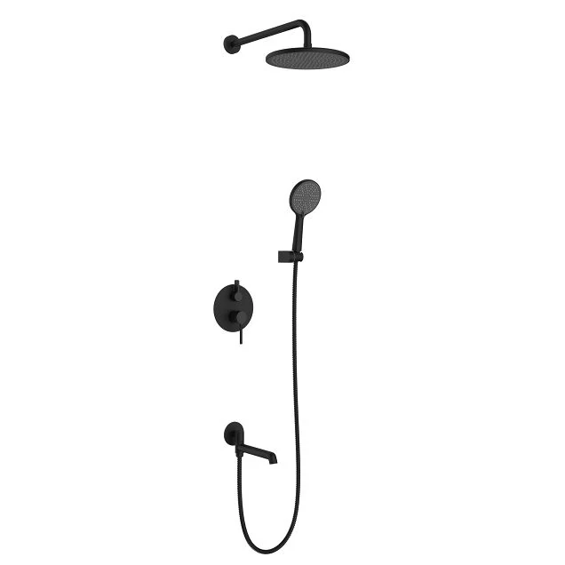 Душевая система встраиваемая Raglo R20.27.06 черная