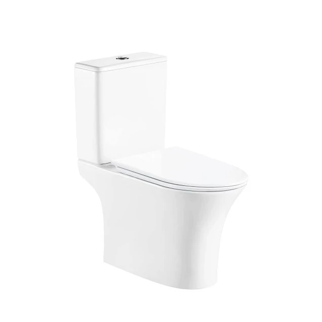 Унитаз напольный Reisen Bella безободковый с быстросъемным сиденьем 