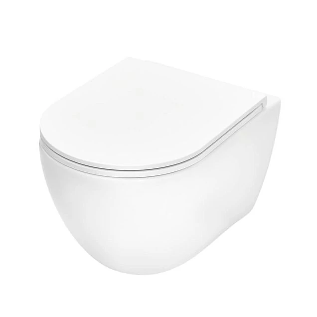 Унитаз TECEspring R 9700998P подвесной безободковый с сиденьем микролифт